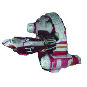 Delta Fighter with Hyperspace Ring